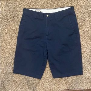 Men’s Dark Blue Volcom Chino Shorts-size 30